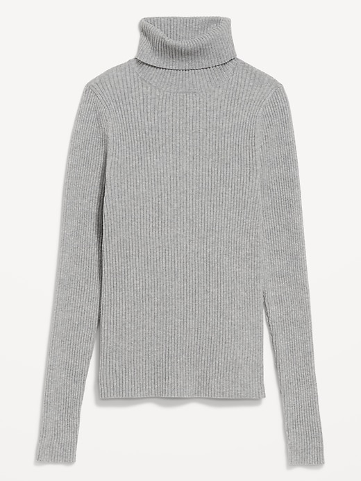 Image number 4 showing, SoSoft Lite Rib Turtleneck Sweater