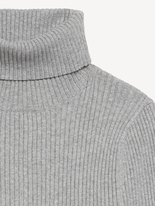 Image number 5 showing, SoSoft Lite Rib Turtleneck Sweater