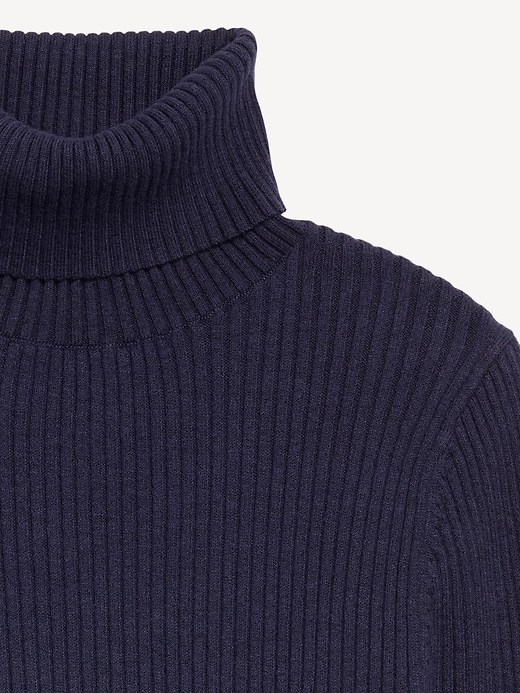 Image number 5 showing, SoSoft Lite Rib Turtleneck Sweater