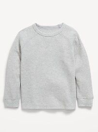 Image number 1 showing, Long-Sleeve Thermal Knit T-Shirt for Toddler Boys