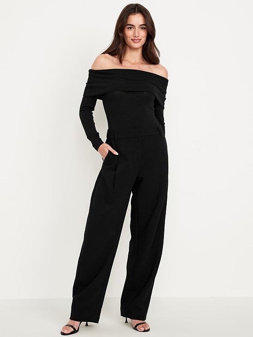 Image number 1 showing, High-Waisted Taylor Barrel Ankle Pants