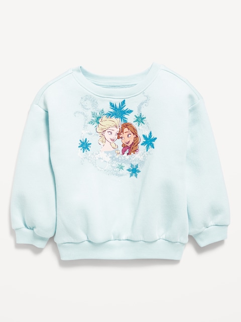 Disney© Frozen Graphic Sweatshirt for Toddler Girls - Elsa Blue