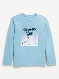 Image number 1 showing, Long-Sleeve Graphic T-Shirt for Boys