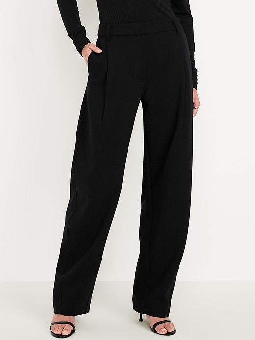 Image number 2 showing, High-Waisted Taylor Barrel Ankle Pants
