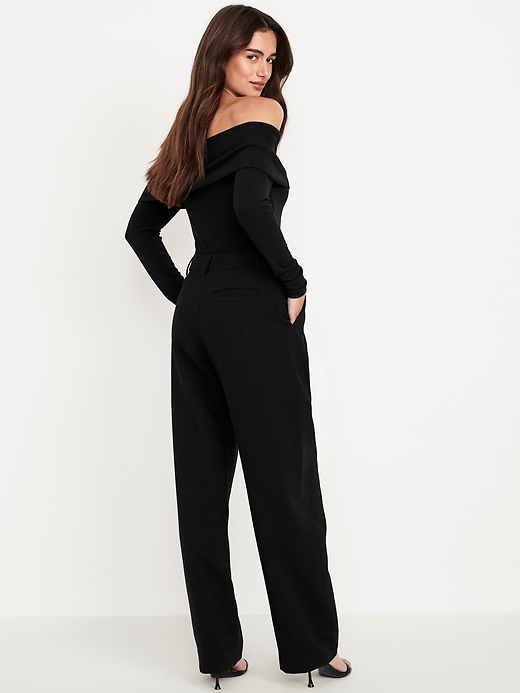 Image number 3 showing, High-Waisted Taylor Barrel Ankle Pants