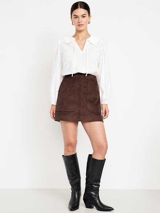 Image number 4 showing, Mini Corduroy Skirt