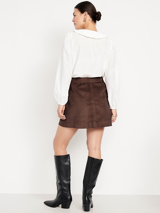 Image number 5 showing, Mini Corduroy Skirt