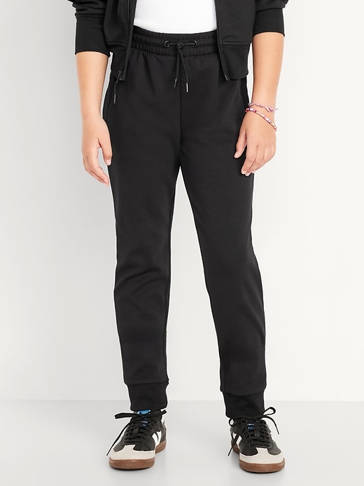View large product image 1 of 4. Slim High-Waisted Dynamic Fleece Joggers for Girls