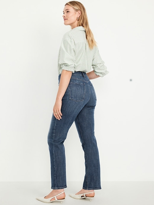 L'image numéro 5 présente Jean droit à taille très haute