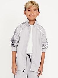 Image number 3 showing, Full-Zip Track Jacket for Boys