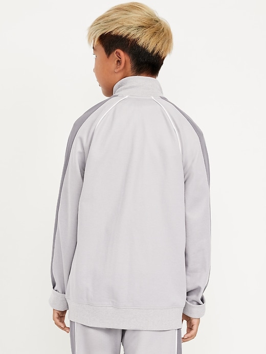 Image number 2 showing, Full-Zip Track Jacket for Boys