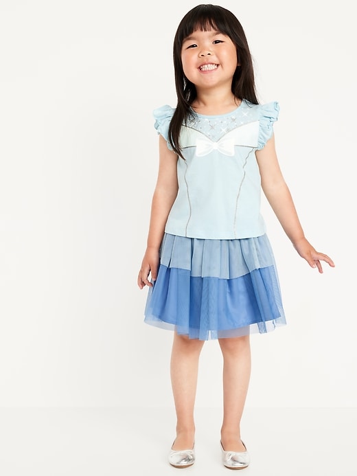 View large product image 1 of 3. Disney© Princess T-Shirt and Tutu Skirt Set for Toddler Girls