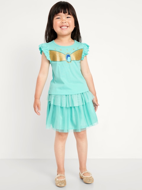 Disney© Princess T-Shirt and Tutu Skirt Set for Toddler Girls - Multi