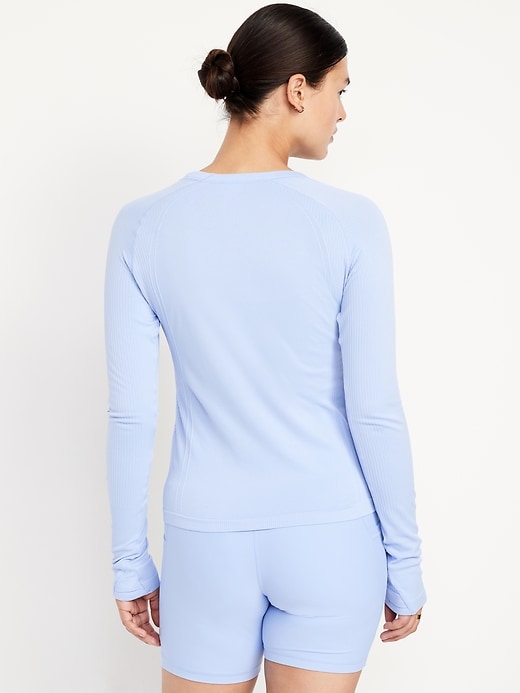 Image number 6 showing, Fluid Seamless Fitted Top