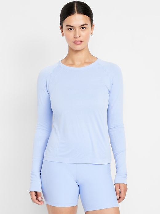 Image number 5 showing, Fluid Seamless Fitted Top