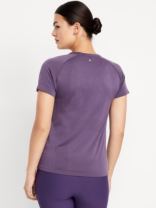 Image number 4 showing, Fluid Seamless Fitted T-Shirt