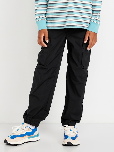 Baggy Cargo Pants for Boys - Blackjack