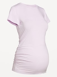 L'image numéro 2 présente T-shirt ras du cou de Maternité