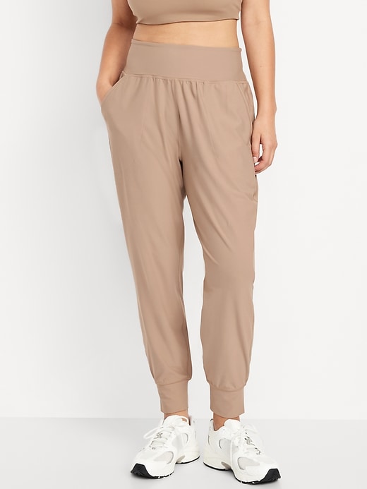 Image number 4 showing, High-Waisted PowerSoft Pocket Joggers