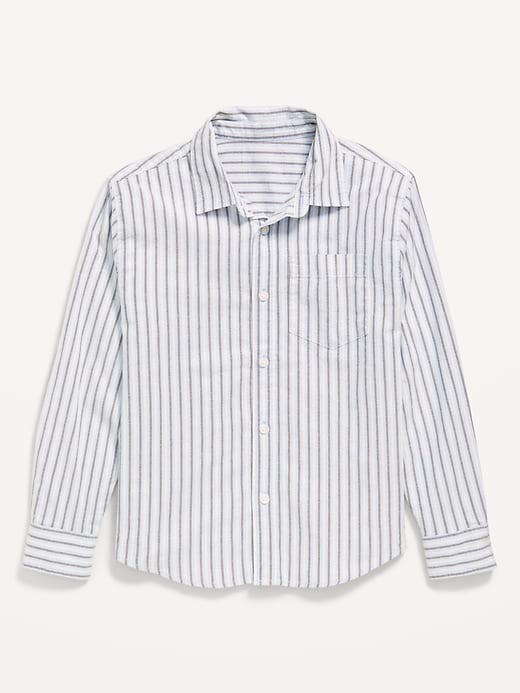 View large product image 1 of 2. Lightweight Oxford School Uniform Shirt for Boys