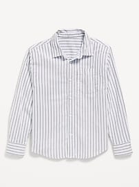 Image number 2 showing, Lightweight Oxford School Uniform Shirt for Boys