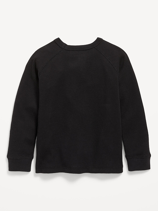 L'image numéro 2 présente T-shirt en tricot isotherme à manches longues pour tout-petit garçon