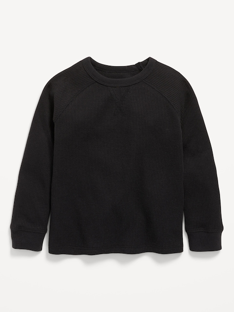 T-shirt en tricot isotherme à manches longues pour tout-petit garçon