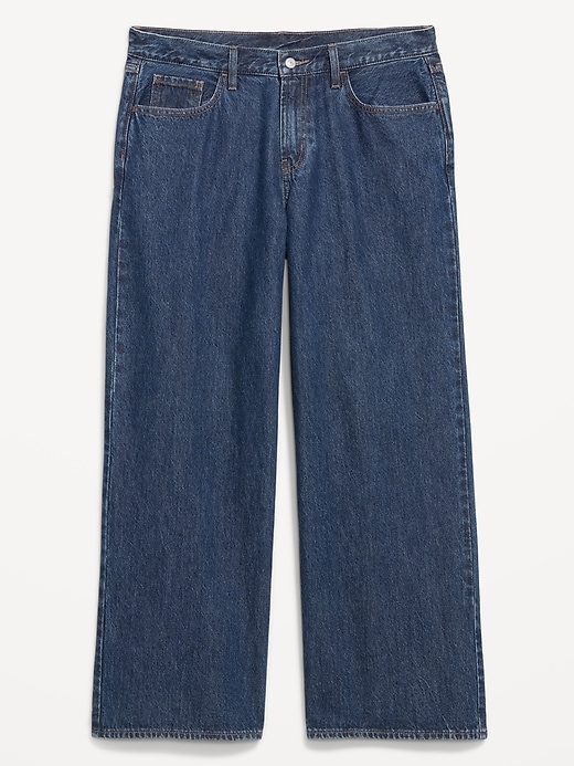 Image number 6 showing, Mid-Rise Wow Baggy Wide-Leg Jeans