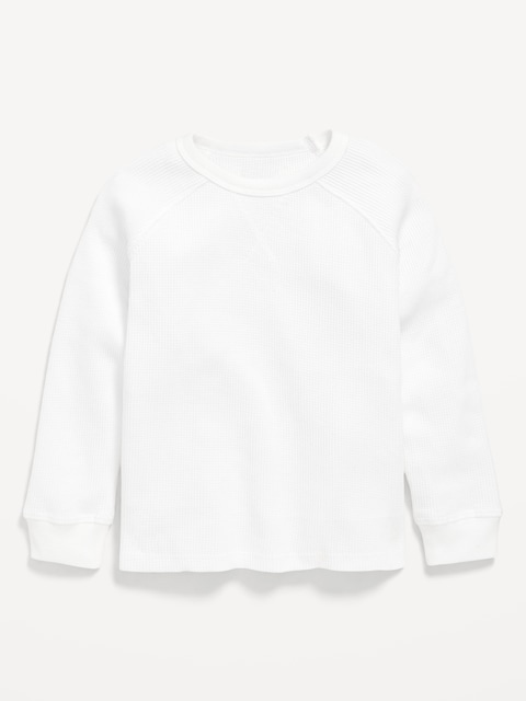 T-shirt en tricot isotherme à manches longues pour tout-petit garçon