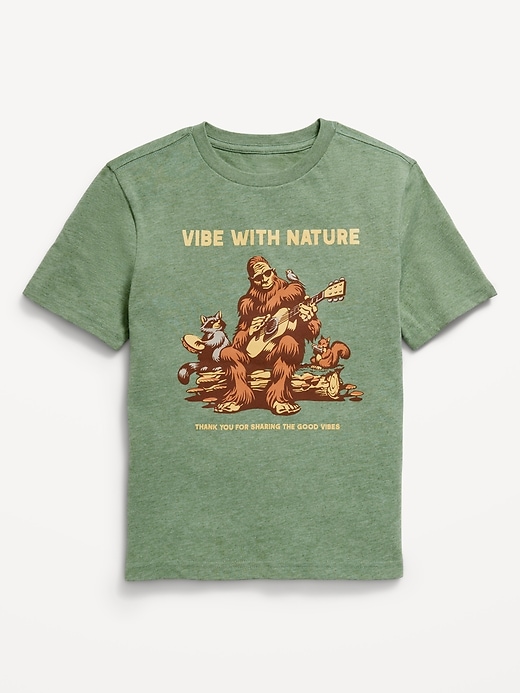 Image number 1 showing, Short-Sleeve Graphic T-Shirt for Boys