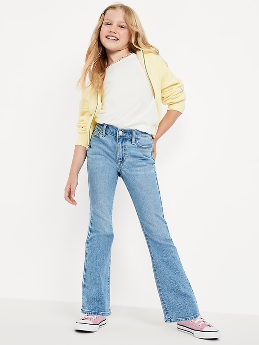 Image number 3 showing, Wow High-Waisted Flare Jeans for Girls