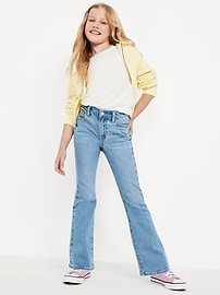Image number 3 showing, Wow High-Waisted Flare Jeans for Girls