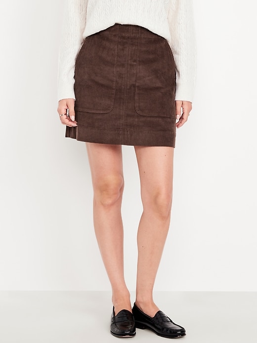 Image number 2 showing, Mini Corduroy Skirt