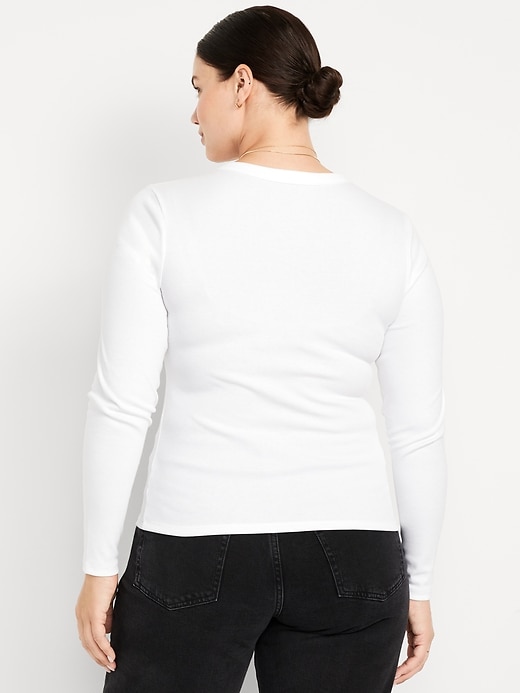 Image number 5 showing, Snug Long-Sleeve Crew-Neck T-Shirt