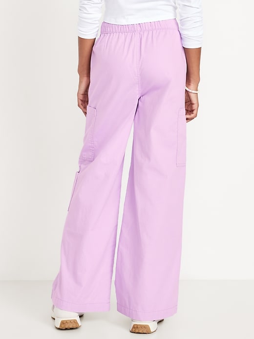Image number 2 showing, Pull-On Super Baggy Cargo Pants for Girls