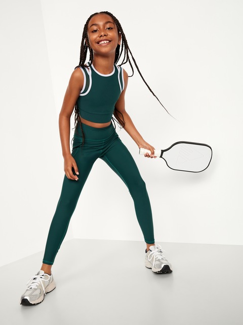 Soutien-gorge de sport long à fines bretelles PowerSoft pour fille