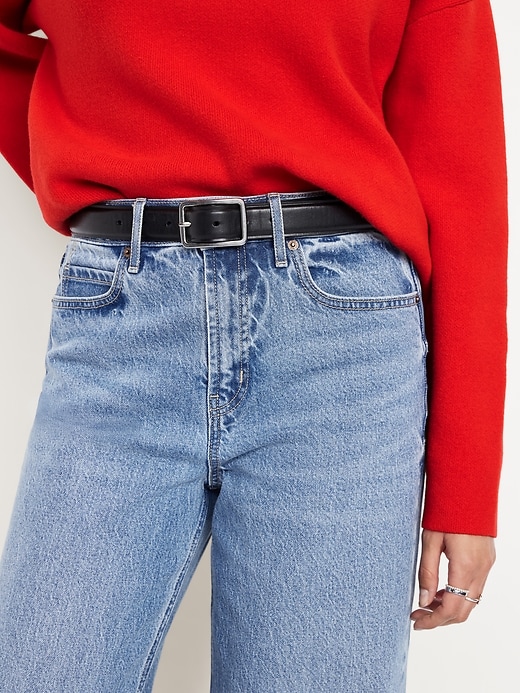 Image number 8 showing, Extra High-Waisted Wide-Leg Jeans