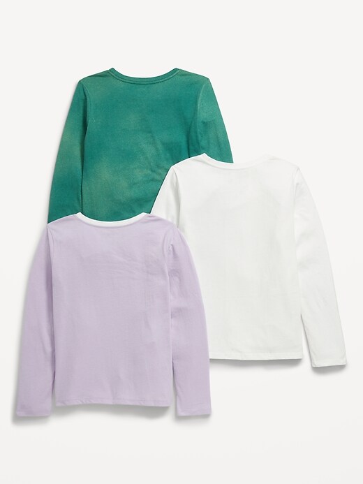 View large product image 2 of 2. Long-Sleeve Thermal-Knit T-Shirt 3-Pack for Boys