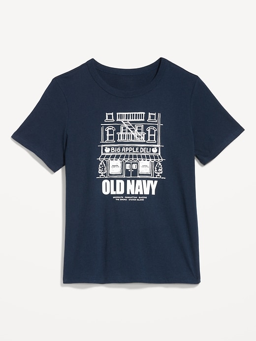 Image number 9 showing, EveryWear Crew-Neck Logo-Graphic T-Shirt