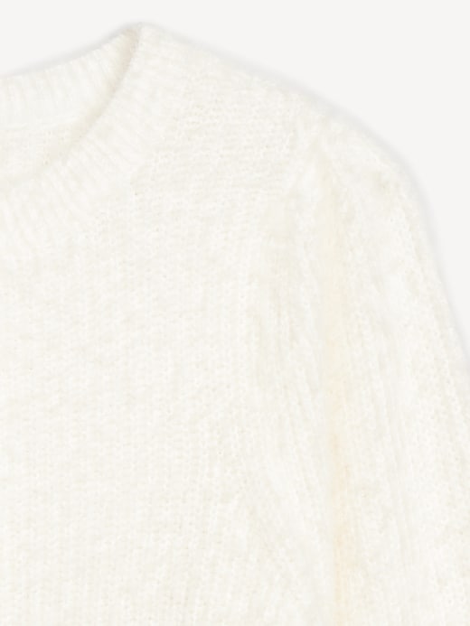 Image number 5 showing, Cropped Eyelash Cardigan Sweater