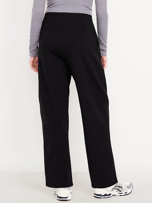 Image number 8 showing, High-Waisted Dynamic Fleece Barrel Pants