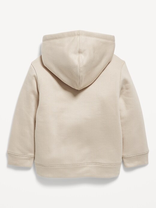 Image number 2 showing, Logo-Graphic Sherpa-Lined Zip Hoodie for Toddler Boys