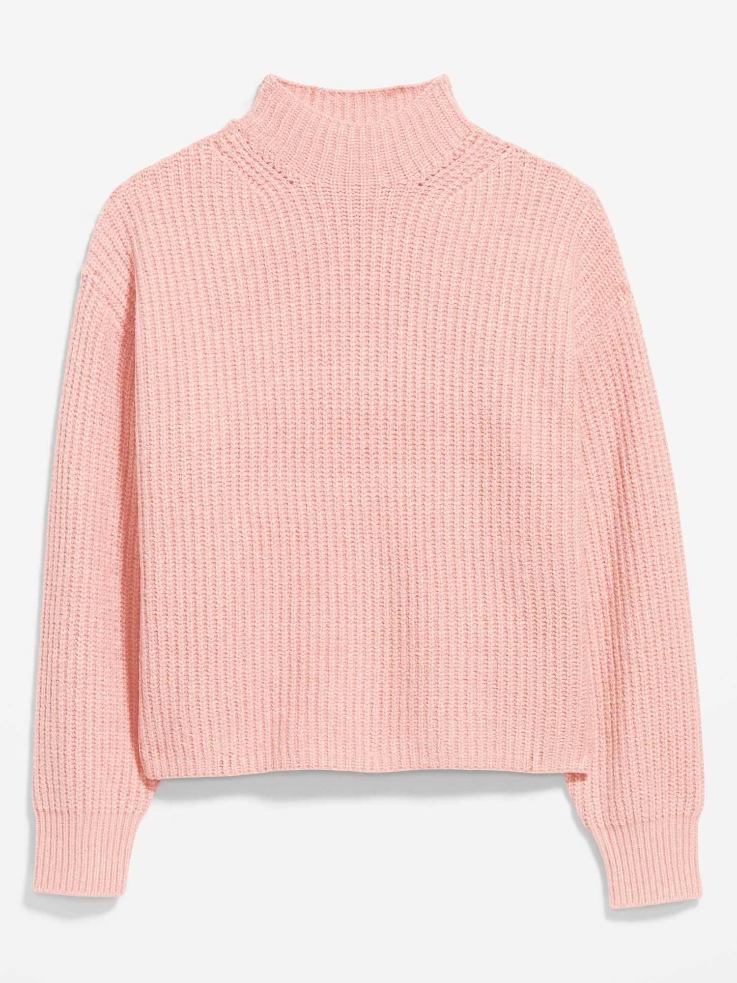 SoSoft Cropped Mock-Neck Sweater | Old Navy