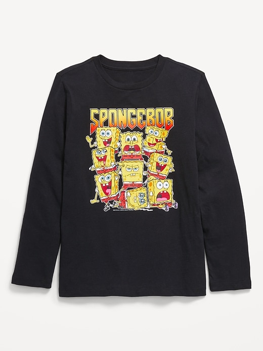L'image numéro 1 présente T-shirt à imprimé Bob l’éponge&#153 unisexe pour enfant