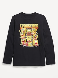 L'image numéro 1 présente T-shirt à imprimé Bob l’éponge&#153 unisexe pour enfant