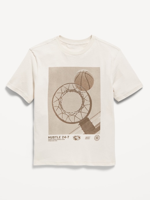 Image number 1 showing, Short-Sleeve Graphic T-Shirt for Boys
