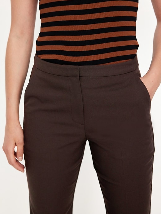 Image number 4 showing, Mid-Rise Taylor Boot-Cut Pants