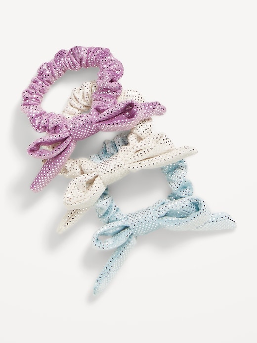 View large product image 1 of 1. Outtek™ Sparkle Hair-Ties for Toddler Girls