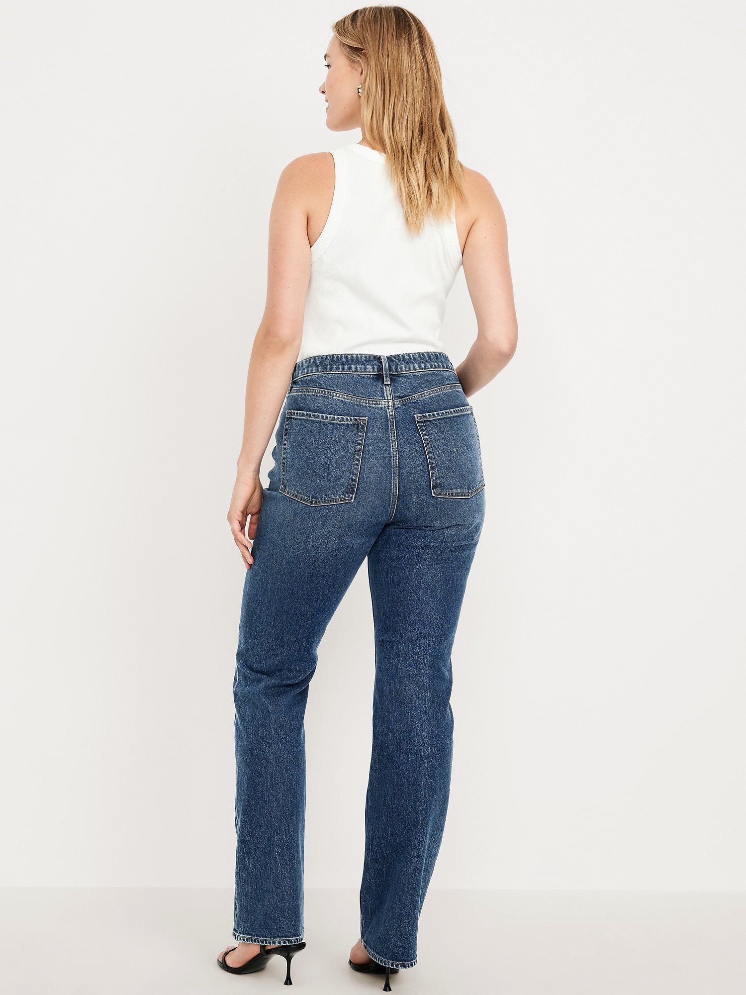 Extra High-Waisted Boot-Cut Jeans
