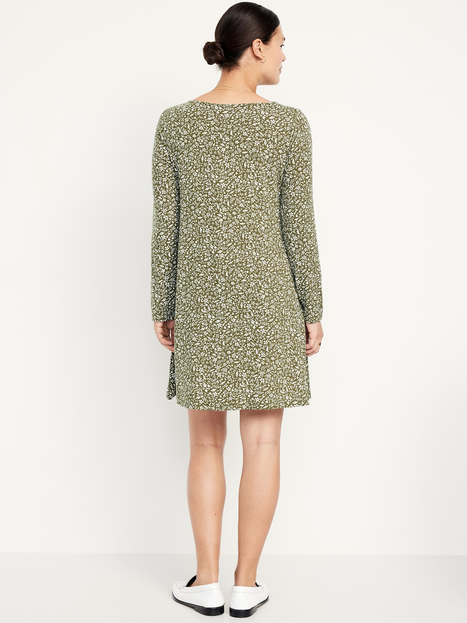 old navy green long sleeve dress Girls: Feeling Your Best Emerald Green Sweater Dress, (12/14) - The Mint Julep Boutique main image 0